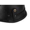 Yesmotor Motorcycle Half Helmet Retro German Handmade Leather Half Face