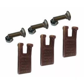 Pengo 3 Pengo 40/50 Degree Auger Teeth w Hardware, 134501, fits Pengo Aggressor Augers