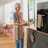 REDBEST Pot Holder Stripes Pack of 2 Cotton Colourful Size