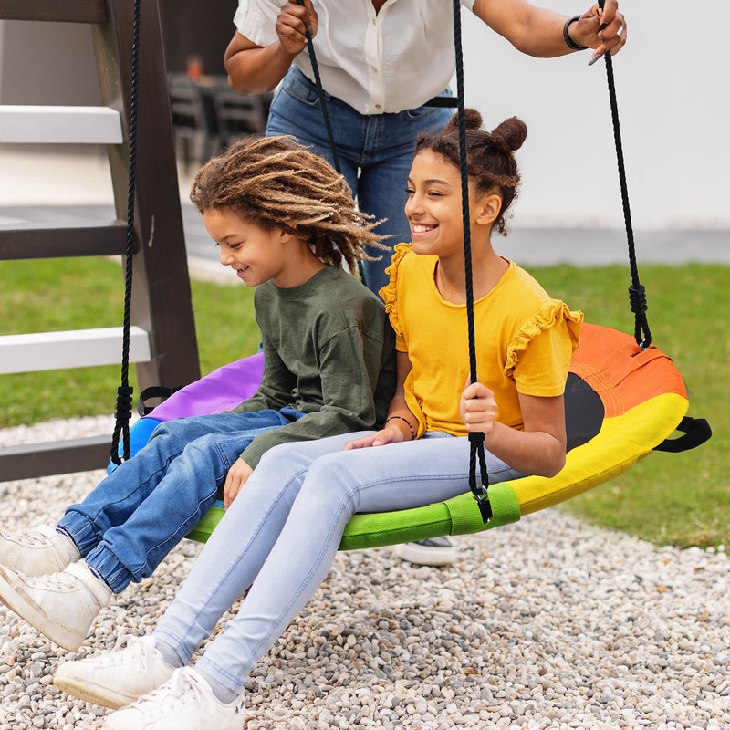 Trekassy 700lb 40" Saucer Tree Swing for Kids Adults Outdoor
