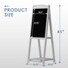 INNOVART Magnetic A-Frame Chalkboard Sign, Sidewalk Sign 45" x 17"