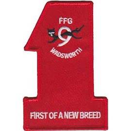 Squadron Nostalgia LLC USS Wadsworth FFG-9 Patch â Sew On