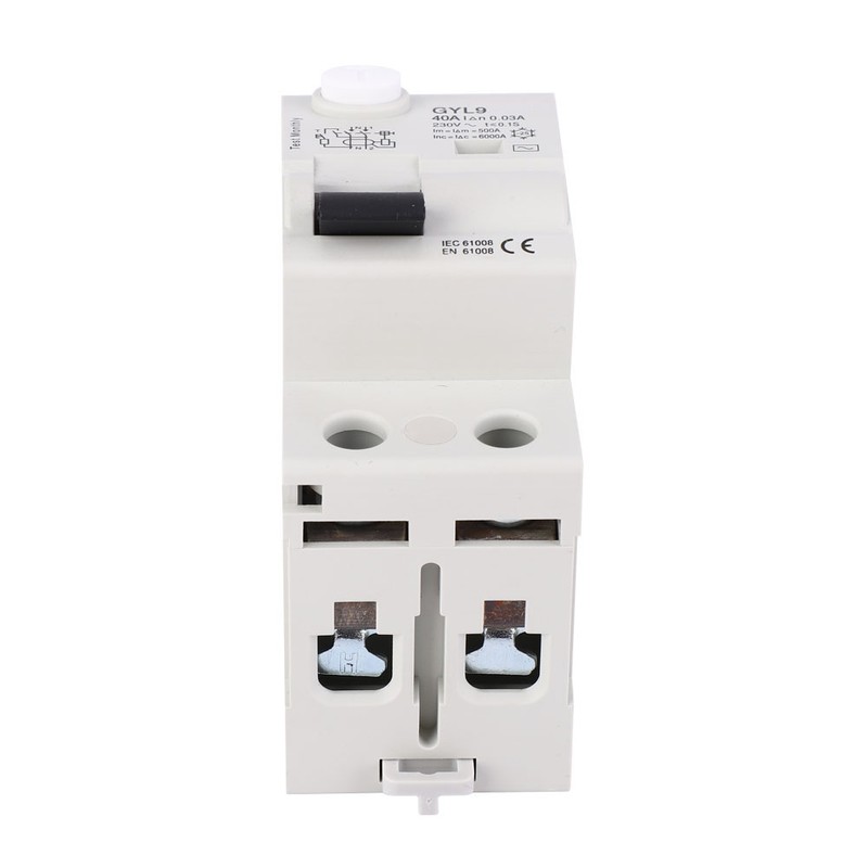 GYL9 2P 230VAC RCCB Residual Current Circuit Breaker Leakage Protector