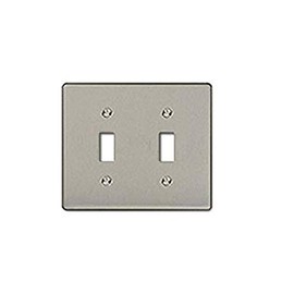 Panasonic WS9562 Embedded Switch New Metal Plate 2-gang
