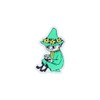 Sunstar Stationery S3624838 Moomin Clip, Acrylic, 24 Summer Snufkin