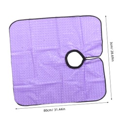 Healvian Hair Dye Protection Cape Waterproof Hair Apron for Stylists Oil Treatment Perm Cape Easy to Clean Salon Hair Apron Hair Dyeing Cover for Professional Home Use