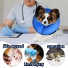 Vcterfk Inflatable Dog Cone Collar After Surgery, Soft Dog Neck