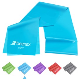 Beenax Resistance Band For Men & Women - Exercise Band to Build Muscle, Flexibility, Strength for Pilates, Yoga, Rehab, Stretching, Fitness, Gym, Physio, Strength Training and Workout