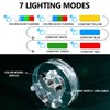 IFOLAINA Crystal LED Light Base Multicolor Changing Pedestal Color Show