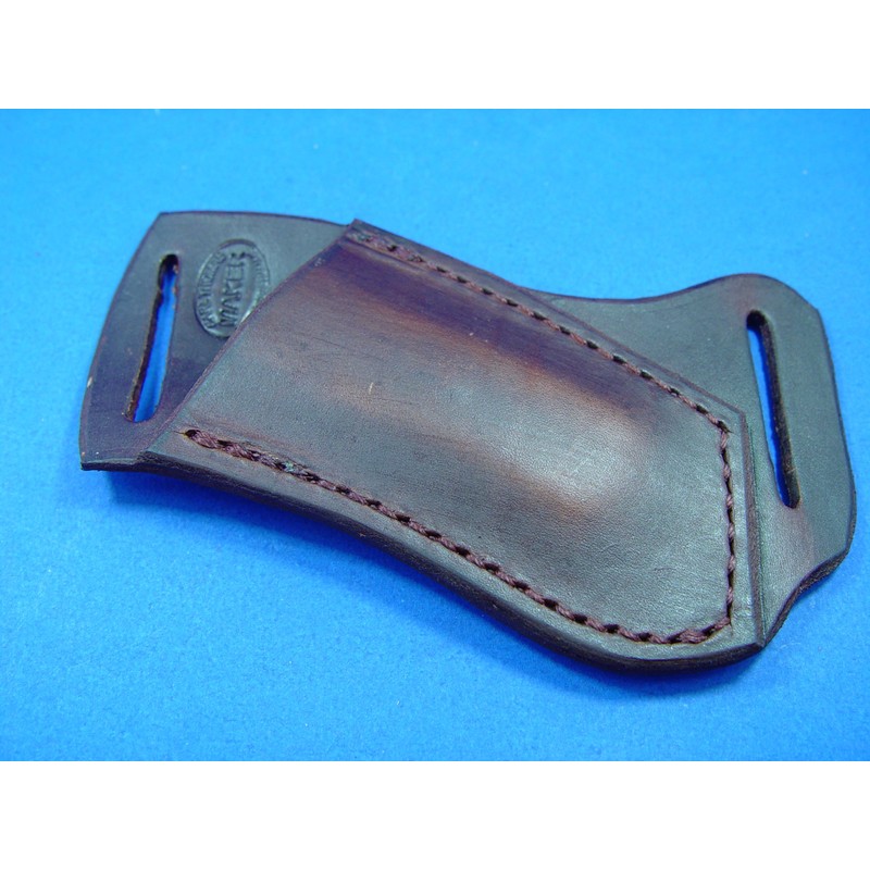 Custom Right Hand Cross Draw Leather Knife Sheath for Buck