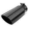 Vurkcy 4 inch Inlet Exhaust Tip, 5" Outlet 12" Overall