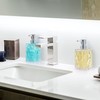 2 Pack Hand Soap Dispenser Set, Clear Acrylic Plastic Liquid