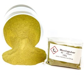 Brass Powder Weight 100 g Dimensions 45-150 µm