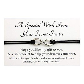 Lucor Secret Santa Gifts | Merry Christmas Gifts | Christmas Stocking Fillers Gifts | Christmas Wish Bracelet | Christmas Collection(Pink)