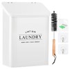 Candco Magnetic Lint Bin for Laundry Room, Metal Lint Container