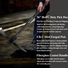 glorousamc Forged Adze Pick, Weeding Mattock Hoe Pick Mattock with
