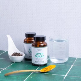 Suplemento Para Limpieza Hígado Con Cardo Mariano 60 Cáps Hh Sabor Sin sabor