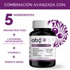 Oby Resveratrol Puro + Antioxidantes 1300 mg porcion, 60 capsulas: