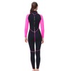 REALON Women's Mens Full Wetsuit 2mm Neoprene Back Zipper Swimming