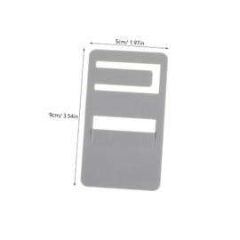 TEHAUX 2Pcs Rv Refrigerator Door Prop Clips Durable Repair Kit for Rv Fridge Door Parts Compact Design for Various Rv Refrigerators Use and Easy