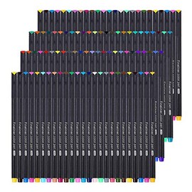 100 Pcs 100 Colors Fine Point Line Drawing Pens, 0.4mm of Pen Point for Painting, School and Office Supplies (100 colors)