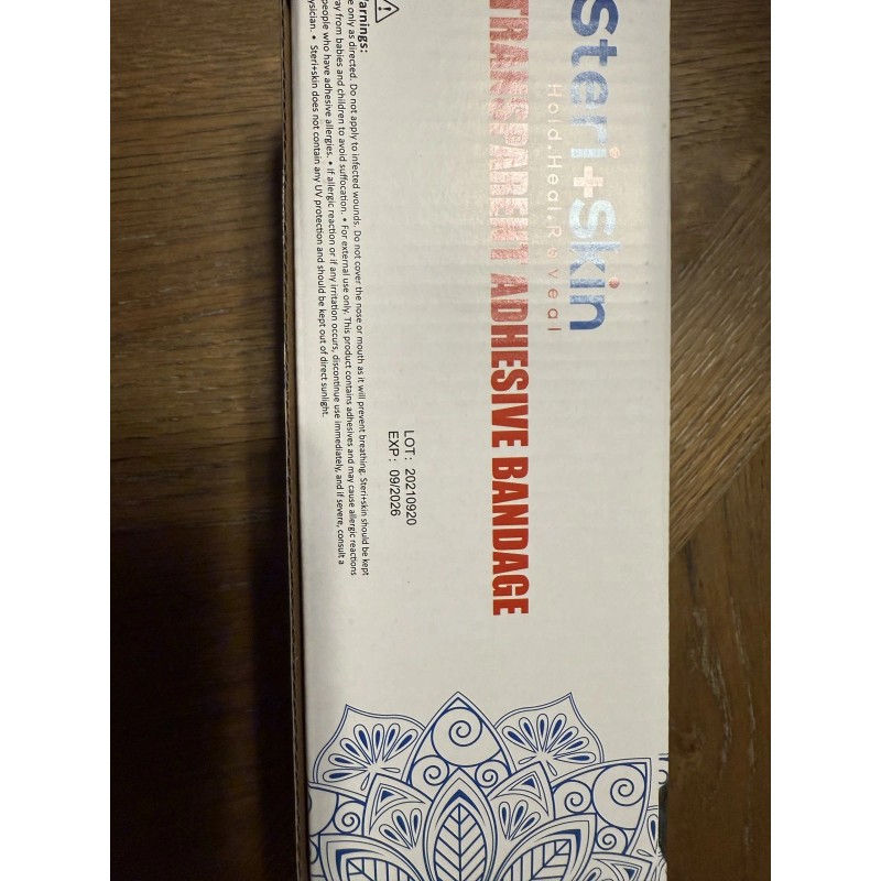 Steri-Skin Tattoo Aftercare Bandage Clear Film Wrap 10" x 72"
