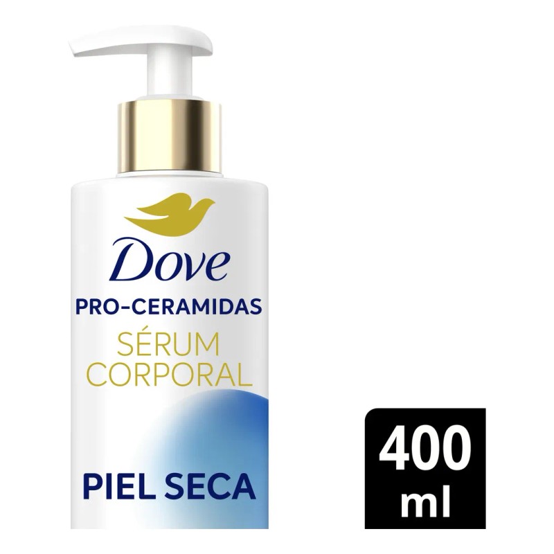 Dove Sérum Corporal Pro-Ceramidas Dermo Hidratante, Recupera Suavidad e Hidratación