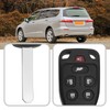 SG Store 6 Button Straight Car Remote Key Shell Compatible
