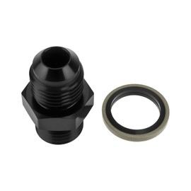 ECSiNG M14x1.5mm Male to 6AN Male Flare Fitting Adapter for Fuel System Oil Cooling System