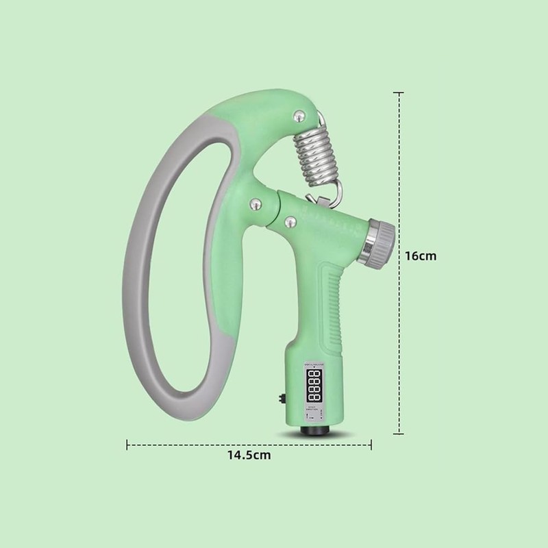 VOANZO 10-100kg Counting Grip Strength Exerciser Hand Muscle Wrist Strength