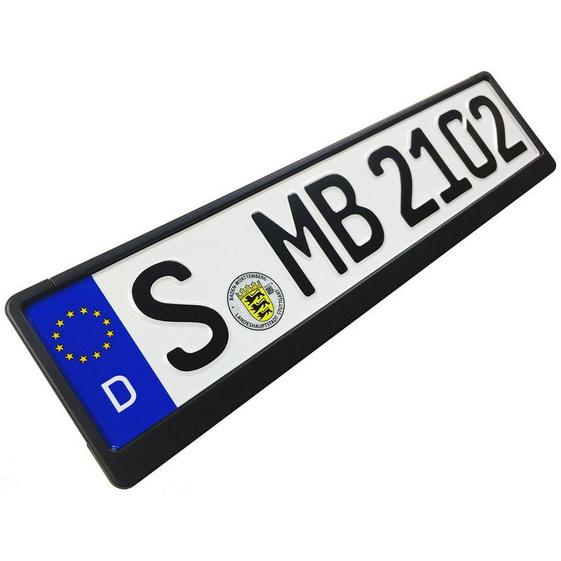 Z Plates Compatible wtih Mercedes Front German License Plate with