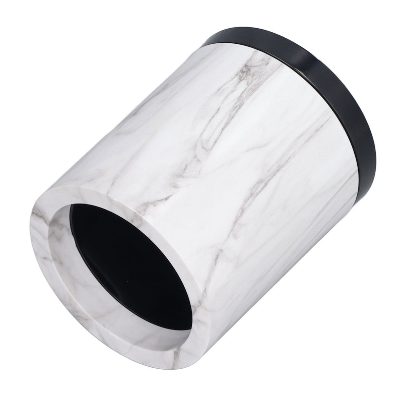 Marble Pattern Pen Holder Beautiful Marble Pattern Anti Slip ABS