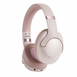 SITOAT Bluetooth Headphones, Wireless Headphones, ANC, Active Noise Cancelling, Large Earpads, Over-Ear Headphones, 50 Hours of Use, For Both Wired and Wireless, Gaming, Low Latency, Enclosed, HIFI