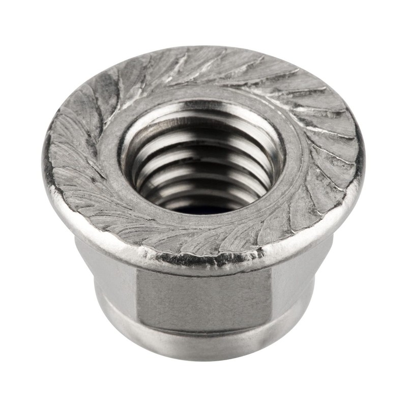 meinschraubenversand.de - Flange nuts (self-locking with locking toothing) according to