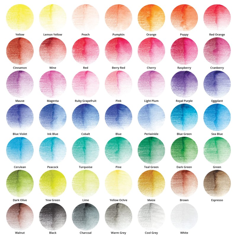 artPOP! Watercolor Pencils, 48 Vibrant Colors, Premium Quality, Hexagonal Grip,