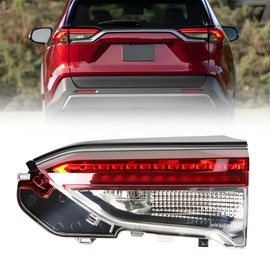 labwork Passenger Side Inner Tail Light Replacement for 2019 2020 2021 Toyota RAV4 Rear Brake Lamp Assembly RH Right Side TO2803148 81580-0R060