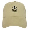 CafePress Captain Grandpa Cap Unique Adjustable Baseball Hat Khaki