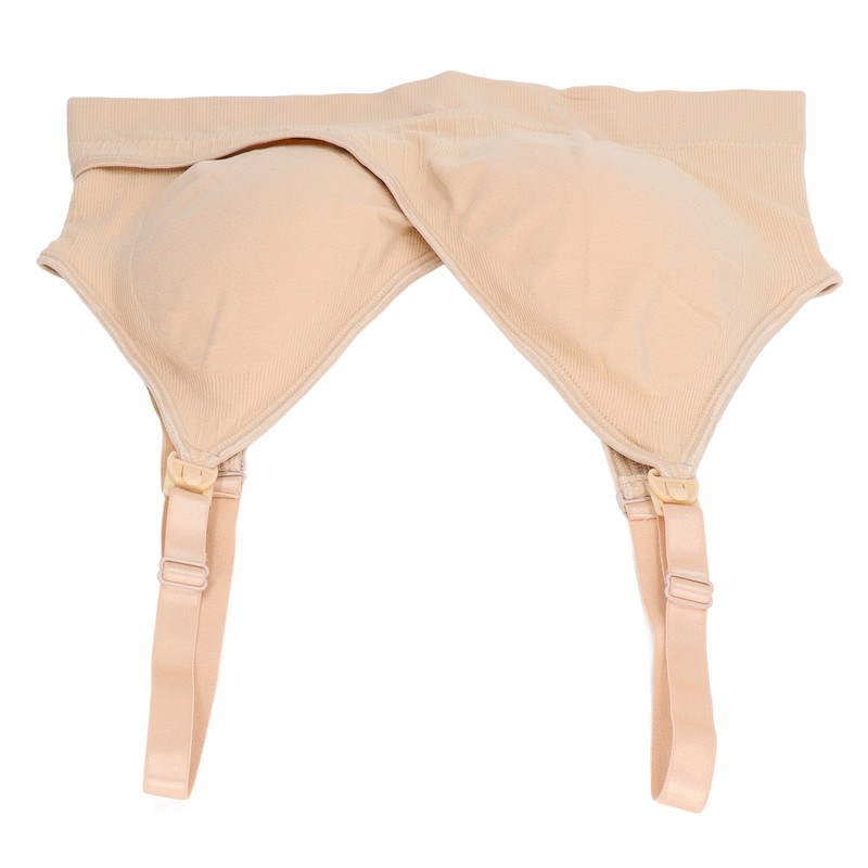 Nursing Bra Front Top Buckle Widened Flanks Four Row Buckle