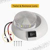 Partsam 1Pc 4 Inch Round LED Utility Dome Light Surface