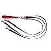 BALDOLINO Original Biothane Double Lead for Three Dogs, Padded Hand