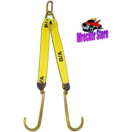 BA LOW PROFILE G70 ROLLBACK, WRECKER, TOW TRUCK, V STRAP, V BRIDLE & J HOOKS
