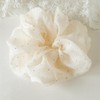 2 Pcs Spring Women's Large Lace Floral Scrunchies for Thin