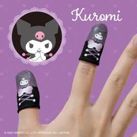 Allone Sanrio Characters Finger Sack for Games, Chromi, Pack of 5, 0.9 x 0.1 x 1.6 inches (2.3 x 0.3 x 4 cm), Smartphone Game, Sound Game, Rhythm Game, Package Can Be Used As Storage Pouch, Improves