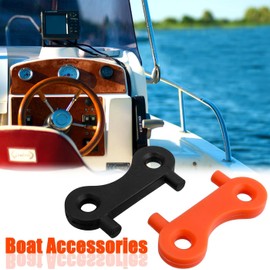 20 Pack Bestgle Boat Gas Cap Keys - Marine Grade Nylon Replacement - Fuel & Water Tank Deck Fill Keys for Boats & Yachts
