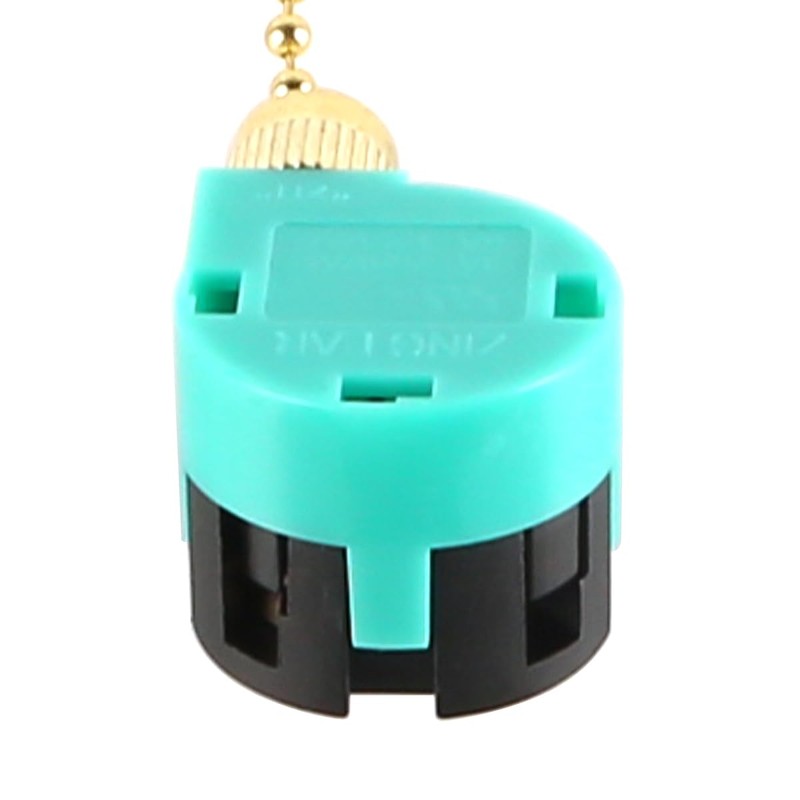Laroal 2 Pcs Pull Chain Switch 3 Speed 4 Wire