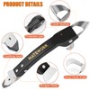 Caulking Tool Kit, Stainless Steel Caulk Remover Tool, 4 in