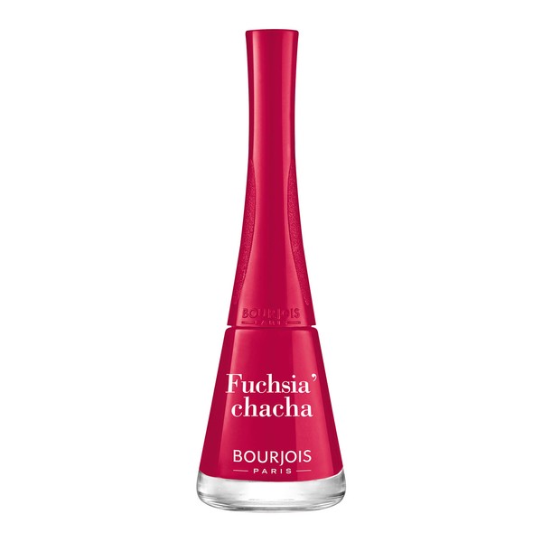 Bourjois, Nail Polish (Shade 11 Fuchsia'Chacha) - 3 x 9ml (27ml Total)