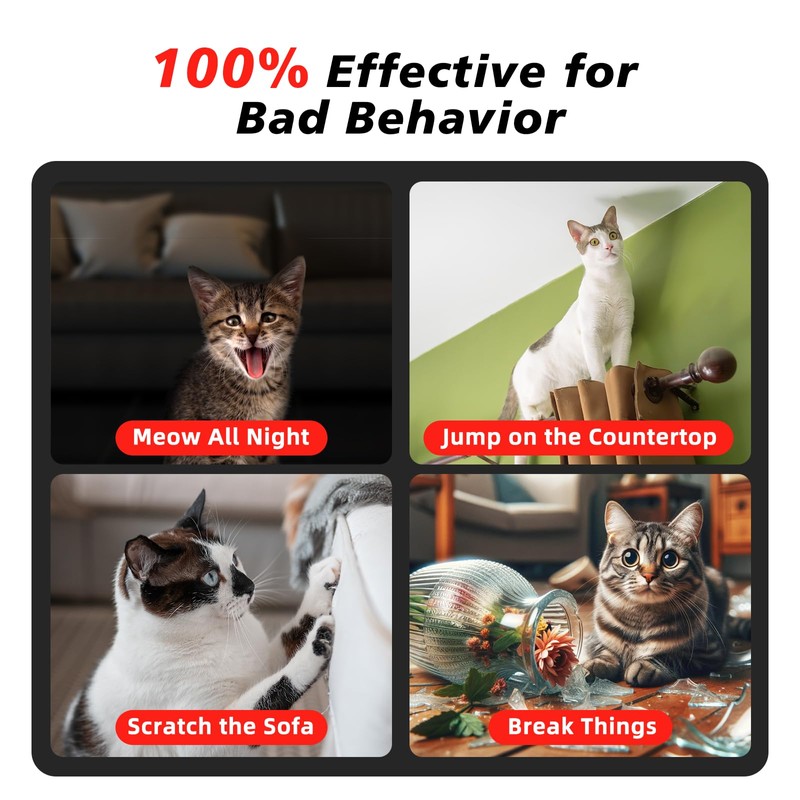 Tiniest Cat Shock Collar, Lightest Cat Training Collar with Remote