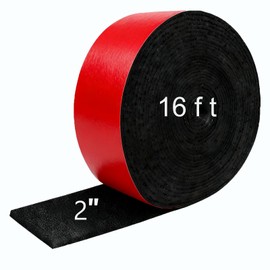 Pipe Insulation Wrap 2" x16FT Self-Adhesive Foam Tape, Weatherproof Insulation for Outdoor Water Pipes, Freeze Protection for Copper/PVC/PEX/AC Lines, Easy Cut-to-Size Stick Installation