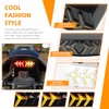 DREAMIZER Integrated Motorcycle Rear Light with Indicator LED Brake Light,